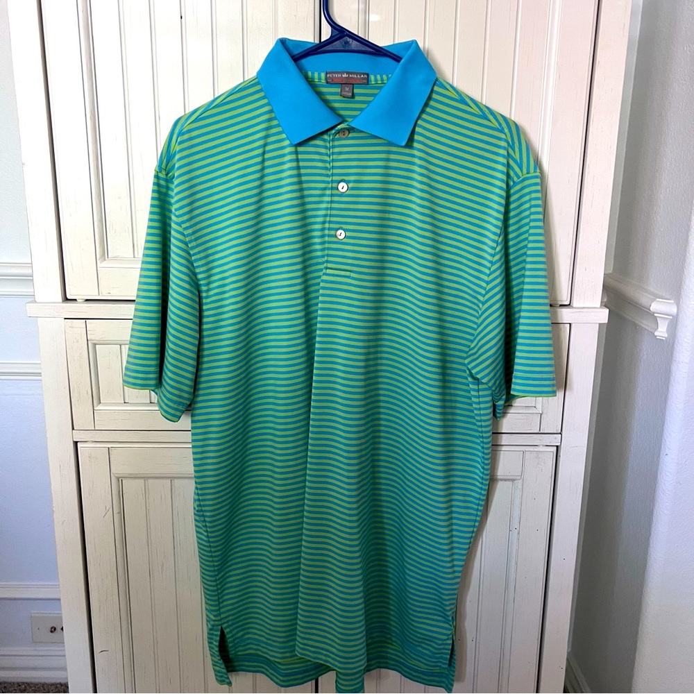 Peter Millar Performance Jersey Polo Size Medium